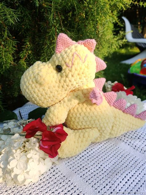 Игрушка Динозаврик с крыльями в интернет-магазине Ярмарка Мастеров по ...