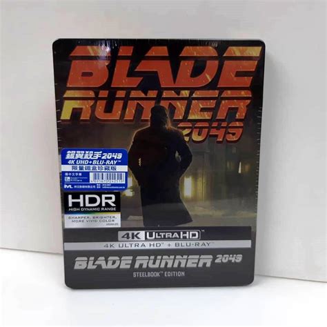 Blade Runner 2049 4K 2D Blu Ray SteelBook Hong Kong Hi Def Ninja