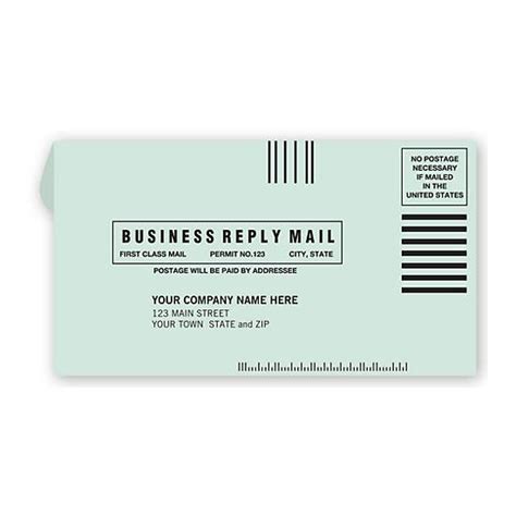 Personalized Business/Courtesy Reply Envelope Printing | DesignsnPrint