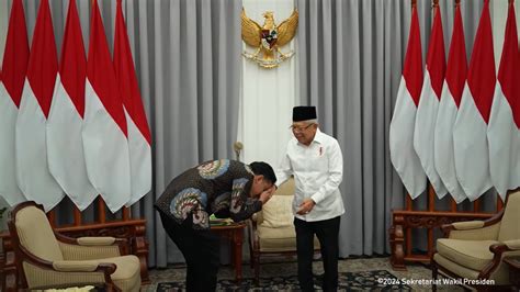 Wapres Maruf Sambut Baik Wacana Pembentukan Presidential Club Yang