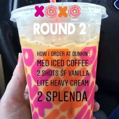 Low Calorie Dunkin Donuts Iced Coffee Orders Xiao Nielson