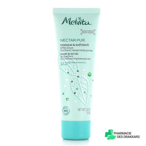 Masque Et Exfoliant Visage Bio Melvita Nectar Pur