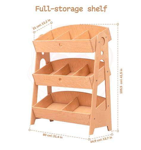 Toy Storage Organizer - WoodandHearts