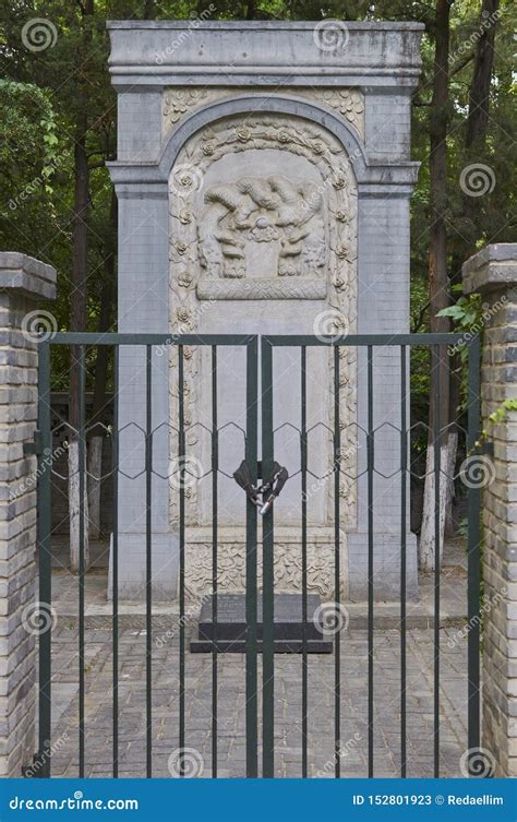 Beijing, China - June 2019: Matteo Ricci Tomb Editorial Stock Photo ...