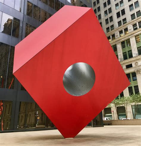 Modern Art Monday Presents: Isamu Noguchi’s Red Cube Sculpture | The ...