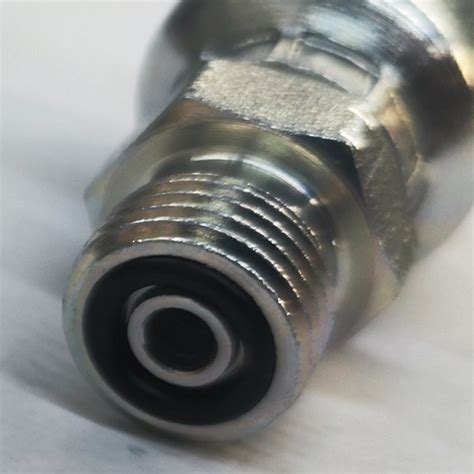 Pressure One Piece Non Skive Hydraulic Fitting Orfs Flat Face Seal Male