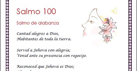 Conociendo a Dios: Salmo 100