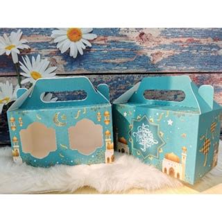 Pcs Hari Raya Cookies Gift Box Kotak Kuih Raya Aidilfitri Shopee