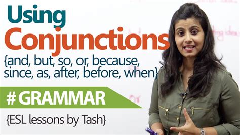 English Grammar Lesson Using Conjunctions Correctly In Sentences