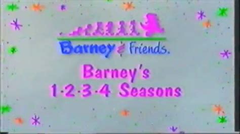 Barneys 1 2 3 4 Seasons Part 1 Video Dailymotion