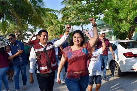 Becas escolares y empleo compromete Estefanía Mercado a la juventud