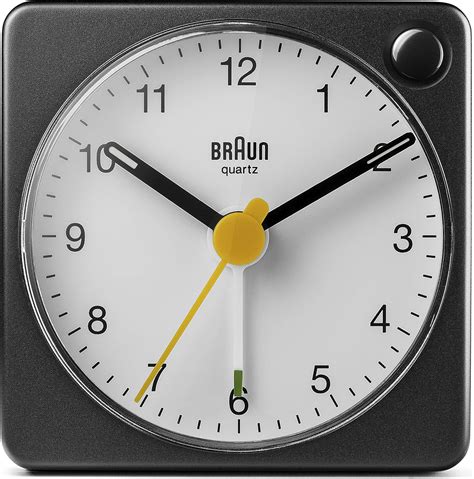 Amazon Braun Classic Analogue Clock With Snooze And Light Quiet