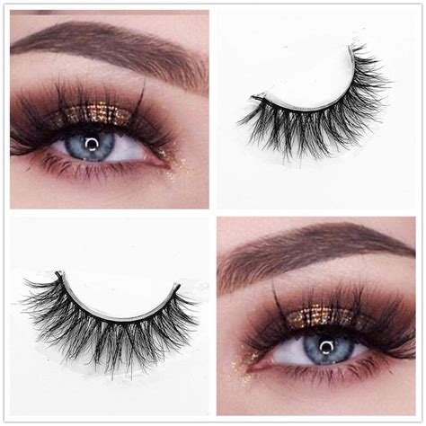 Reactionnx Fiber Attractive 3D False Eyelashes Reusables Makeup Thick ...