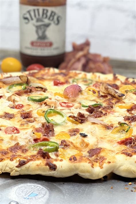 BBQ Chicken Pizza Recipe at home