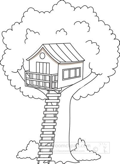 Own House Clipart With Trees