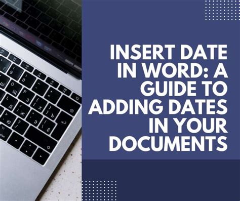 Inserir Data No Word Um Guia Para Adicionar Datas Em Seus Documentos