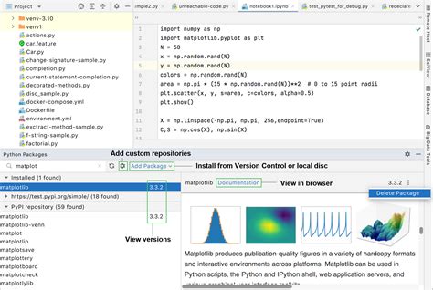 Install Uninstall And Upgrade Packages Pycharm