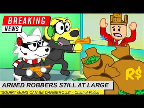 ROBLOX BANK ROBBERY HEIST STORY with SuperDog Tyler! - YouTube in 2022 ...