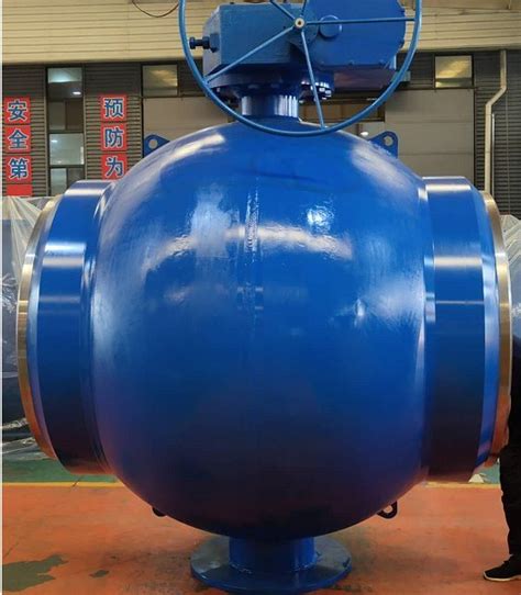 Fully Welded Trunnion Mounted Ball Valve China Welded Ball Valve And