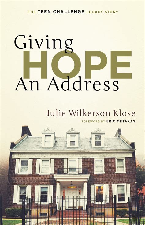 The Good News Today – New Book – ‘Giving Hope An Address: The Teen ...