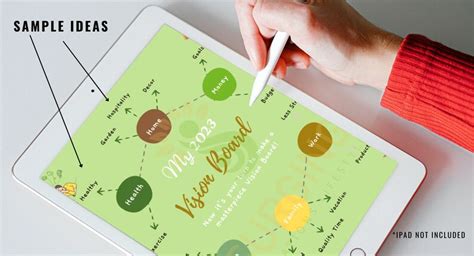 Vision Board Minimalist Manifest Vision Dreaming Planner PDF Works ...