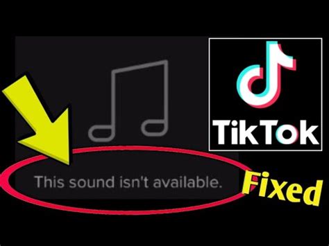 How To Fix Tik Tok Error This Sound Isn T Available Problem Solved