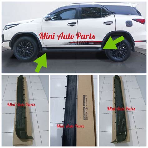 Jual COVER Footstep FOOT STEP Fortuner TRD Sportivo ORIGINAL Shopee