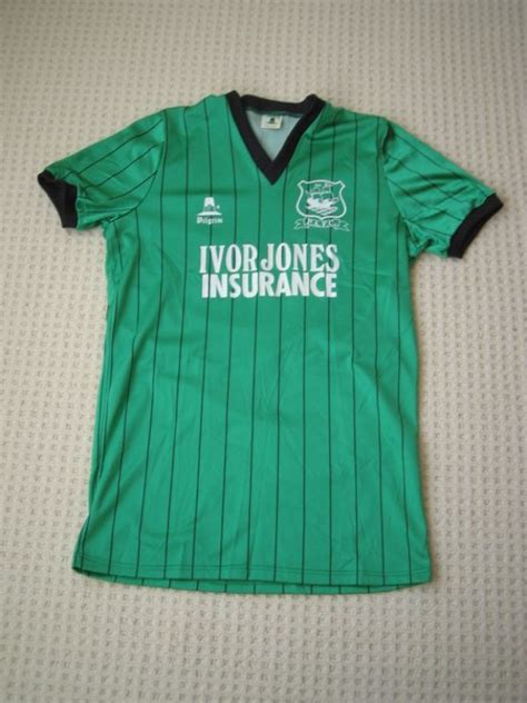 Plymouth Argyle 1984 85 Home Kit