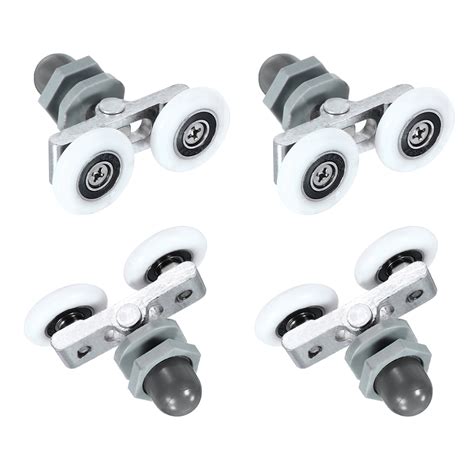Shower Door Rollers Wheels, 25mm Diameter Bathroom Glass Shower Door