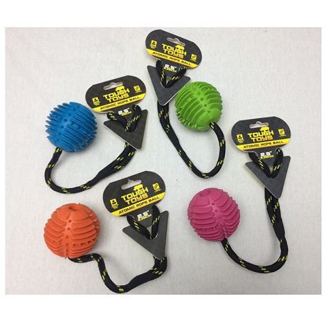 Happy Pet Atomic Rope Ball Dog Toys Hugglepets