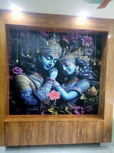 Radha Krishna Customize Wallpaper At Rs Sq Ft Radha Krishna Photo