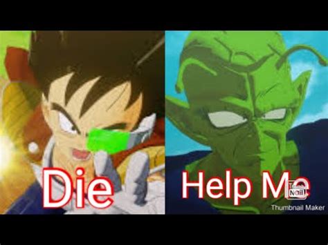 Dragon Ball Z Kakarot Glitches Kid Vegeta Vs King Piccolo YouTube