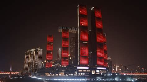 Live An Astonishing Night View Of Chongqing From Chaotianmen Port Cgtn