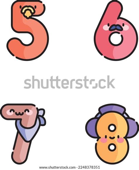 Numbers Alphabet Symbols Maths Language Stock Vector (Royalty Free ...