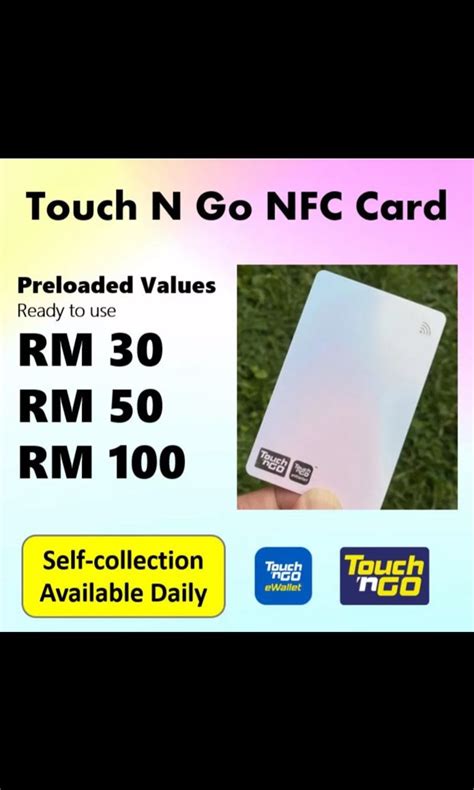 2023 Local Seller Silver Logo Edition Of Enhanced Touch N Go NFC Card