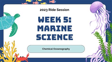 Marine Science Chemical Oceanography Youtube