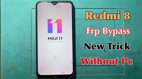 Redmi 8 Redmi 8A FRP Bypass WithOut PC Redmi Not Singed In Frp