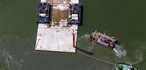 Nieuwe Datum Afzinken Tweede Tunneldeel Maasdeltatunnel