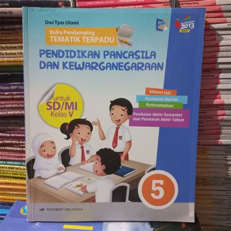 Jual Buku Bekas Tematik Terpadu Buku Pendamping Ppkn Bindo Ipa Ips Mtk