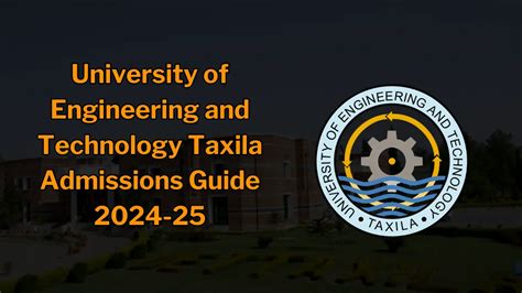 University Of Engineering And Technology Taxila Admissions Open Fall