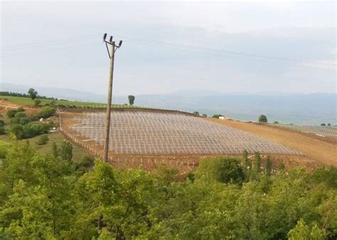 Çorum 1100 kWp ISOGROUND Arazi Sistemi ISOTEC Solar Montaj Sistemleri