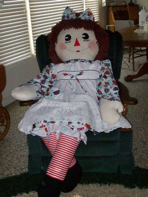 Life Size Raggedy Ann By Notsoraggedyacre In Doll Making Cloth