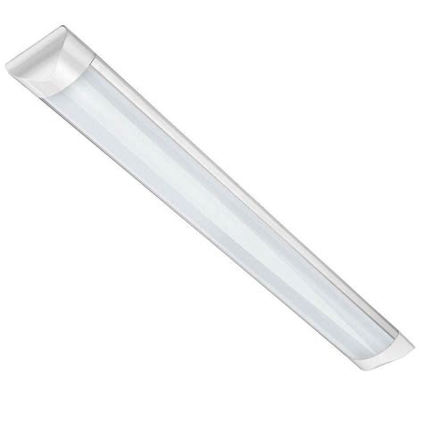 Lumin Ria Linear Tubular Led W Cm Sobrepor Slim Branco Quente