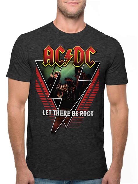 Acdc Let There Be Rock Mens And Big Mens Graphic T Shirt