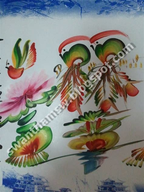 Swan Tham Blog: Chinese Calligraphy - My name in colorful Chinese ...