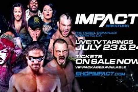 Spoilers From The Impact Wrestling Tv Tapings 72318 X Division