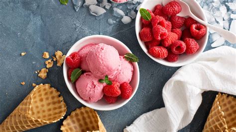 Glace La Framboise La Recette De T Te Modeler