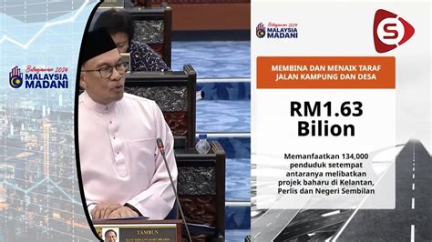 RM1 63 Bilion Untuk Bina Dan Naik Taraf Jalan Kampung YouTube