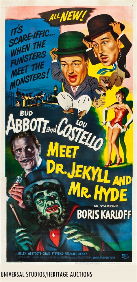 Abbott And Costello Meet Dr Jekyll And Mr Hyde 1953 Silver Screen Reflections