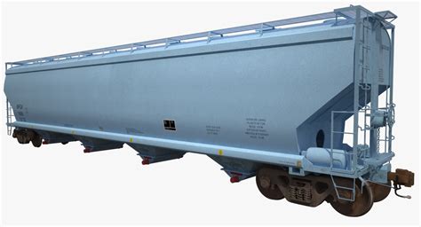 3d Model Covered Hopper C214